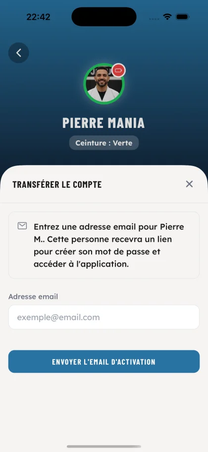 Transfert vers un compte autonome - OSS Academy