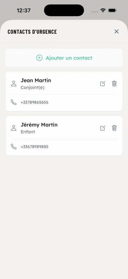 People to notify - OSS Academy