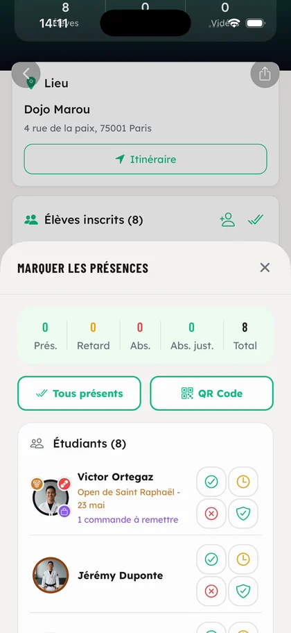 Remettez les commandes pendant l'appel - OSS Academy