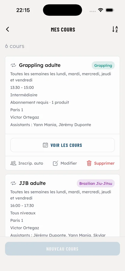 Création d'un cours en quelques secondes - OSS Academy