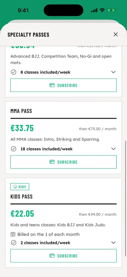 Pay for their membership - OSS Academy