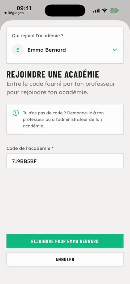 Rejoignez le club pour lui - OSS Academy