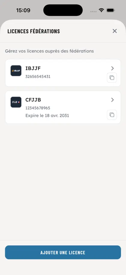 Licences fédérations - OSS Academy